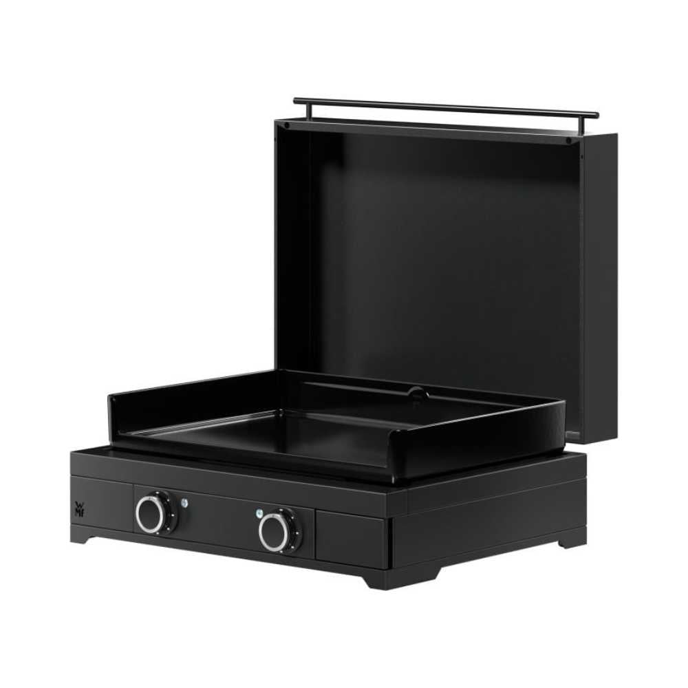 WMF Plancha-Set ⚡️ Elektro-Grillplatte mit Deckel & Schutzhaube (60 cm, elektrisch)