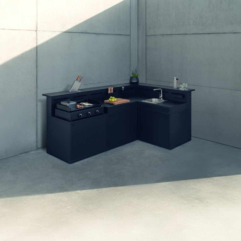 WMF Outdoor-Küche DIE KOMFORTABLE 270x180 cm Außenküche Küchenmodul
