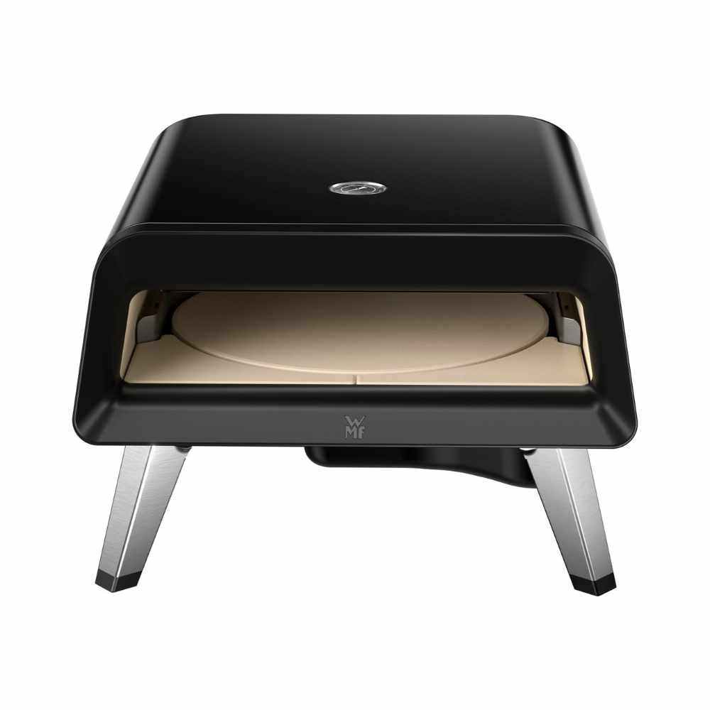 WMF Pizzaiolo Pro 🔥 Pizzaofen gasbetrieben mit rotierendem Pizzastein + Pizzaschieber Außenküche