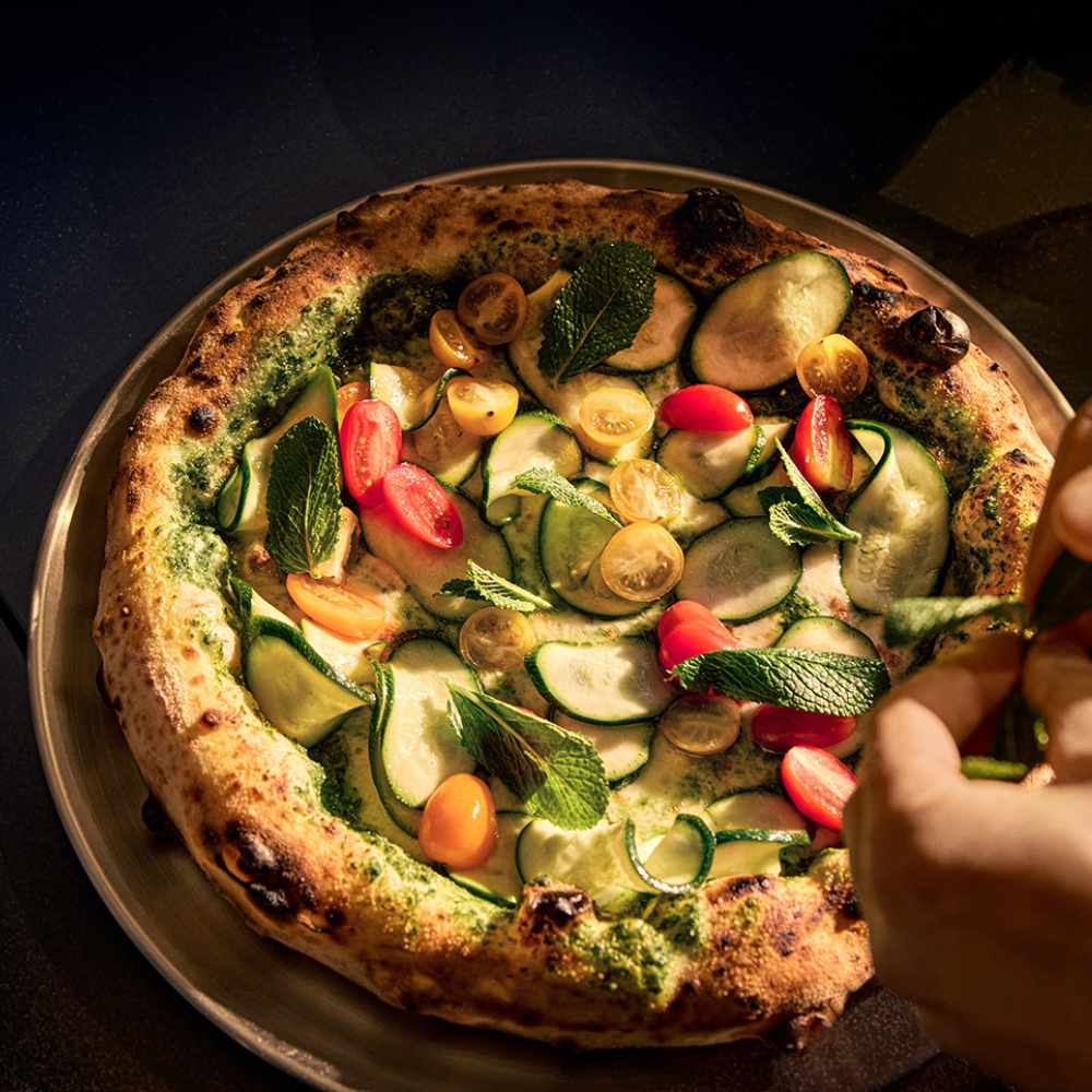 WMF Pizzaiolo Pro 🔥 Pizzaofen gasbetrieben mit rotierendem Pizzastein + Pizzaschieber Außenküche
