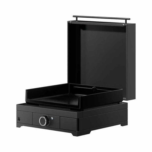 WMF Plancha-Set ⚡️ Elektro-Grillplatte mit Deckel & Schutzhaube (45 cm, elektrisch)