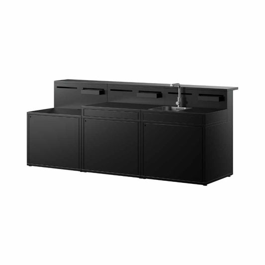 WMF Outdoor-Küche DIE FUNKTIONELLE 270 cm Außenküche Küchenmodul
